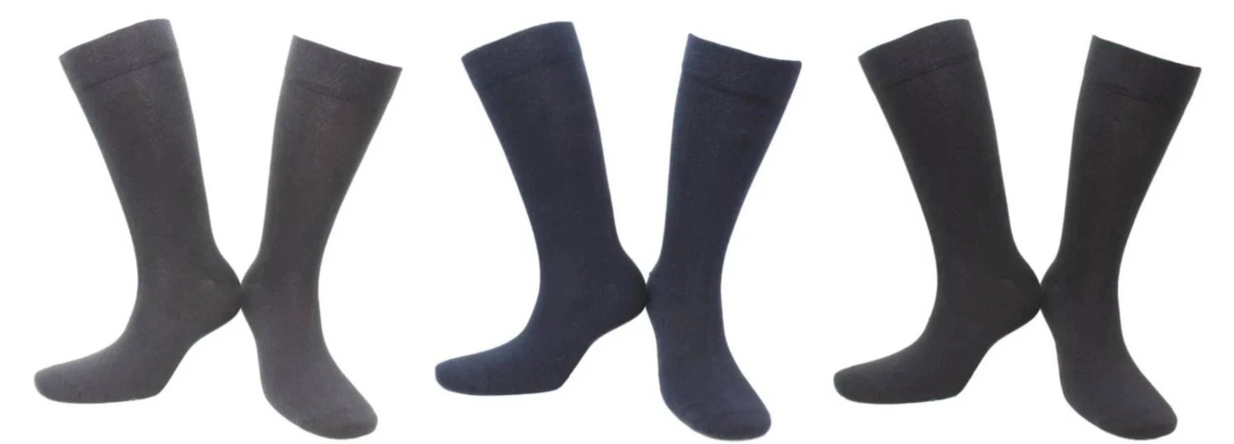 Kolibri Socks - Wholesale Socks - Unisex - Combed Cotton Diabetic Non-Compression Socks0