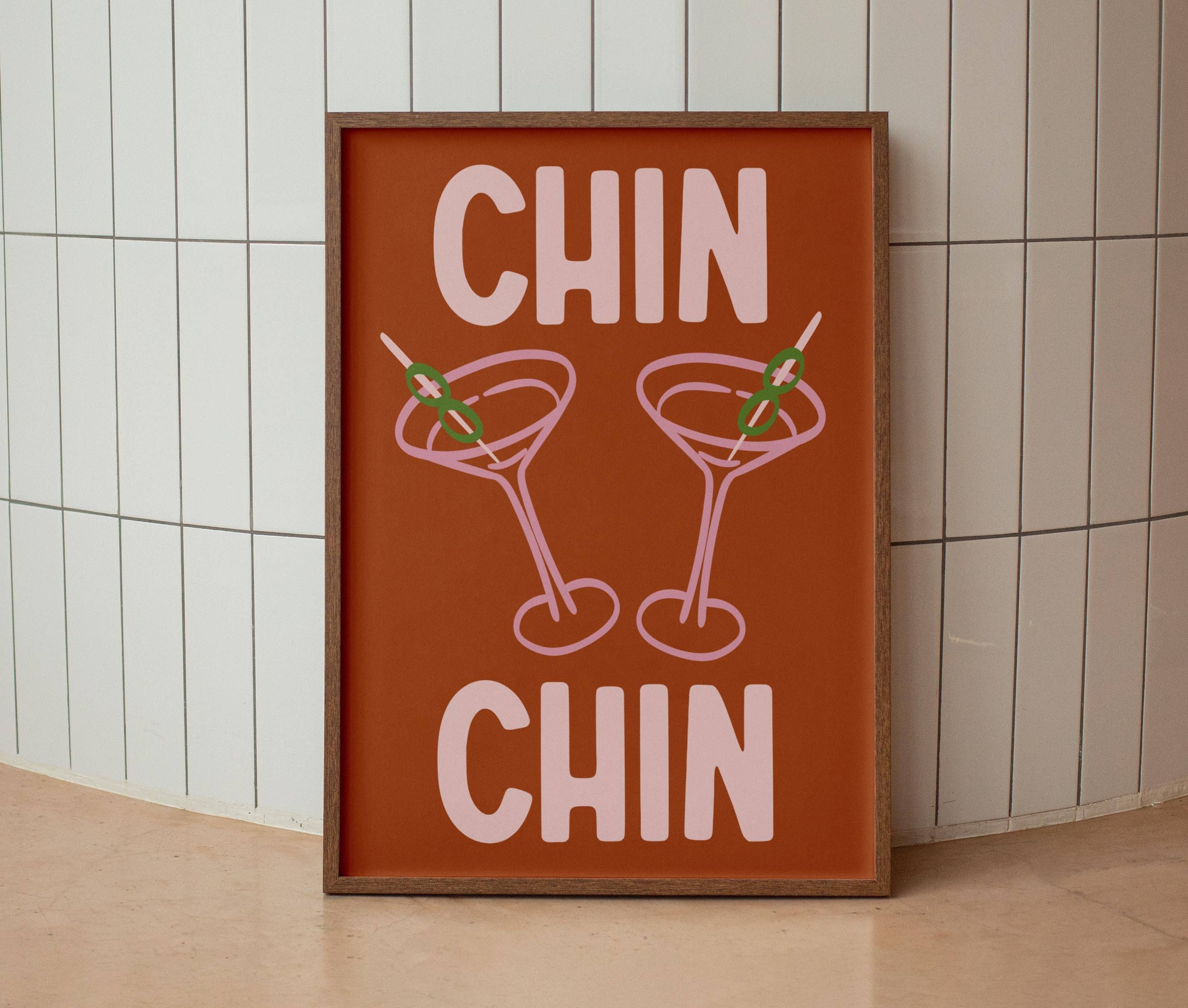 TypoPrints – wholesale Art print – Chin Chin Print0