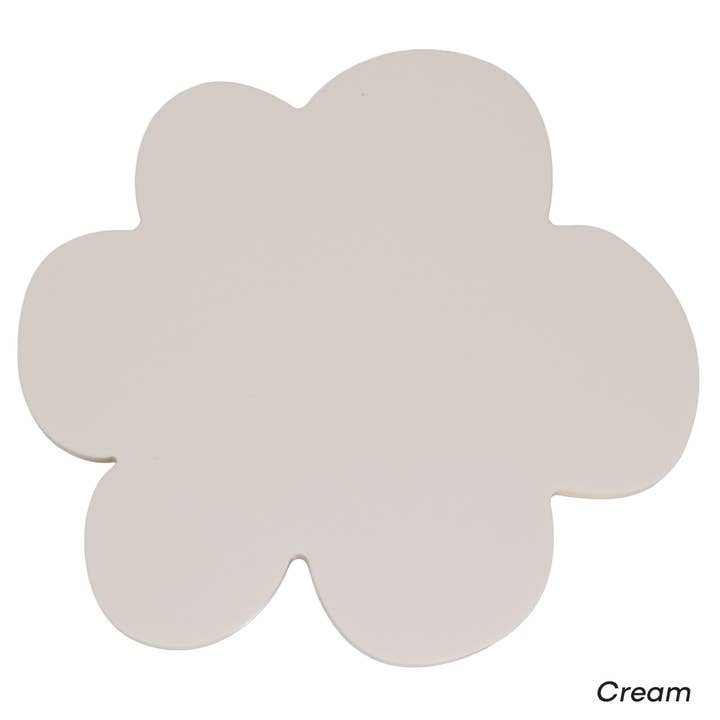 Matt blomformat glasunderlägg, 6 st för wholesale av Vahz Studio