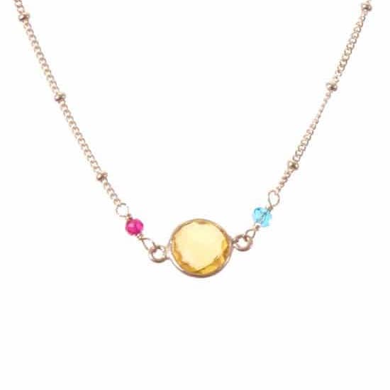 Anna Balkan - Wholesale Pendant/Charm Necklace - Ally Small Layering Everyday Fun Necklace14