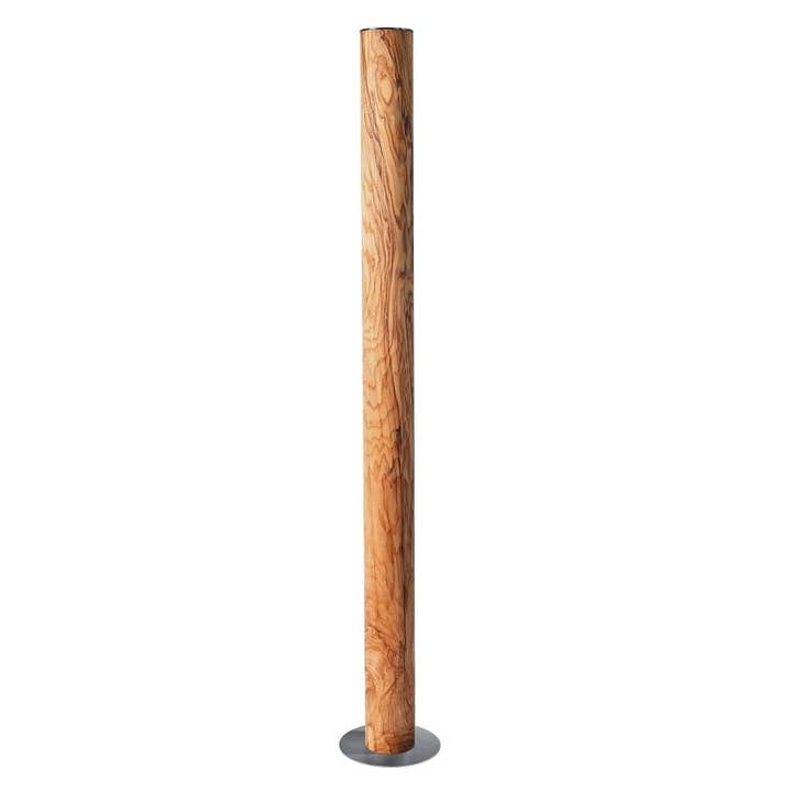 Columna floor lamp Olivesche Maser for wholesale by LeuchtNatur GmbH