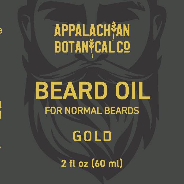 Appalachian Botanical Co. - Wholesale Beard Styling Product - Beard Oil in Gold - Bestseller!