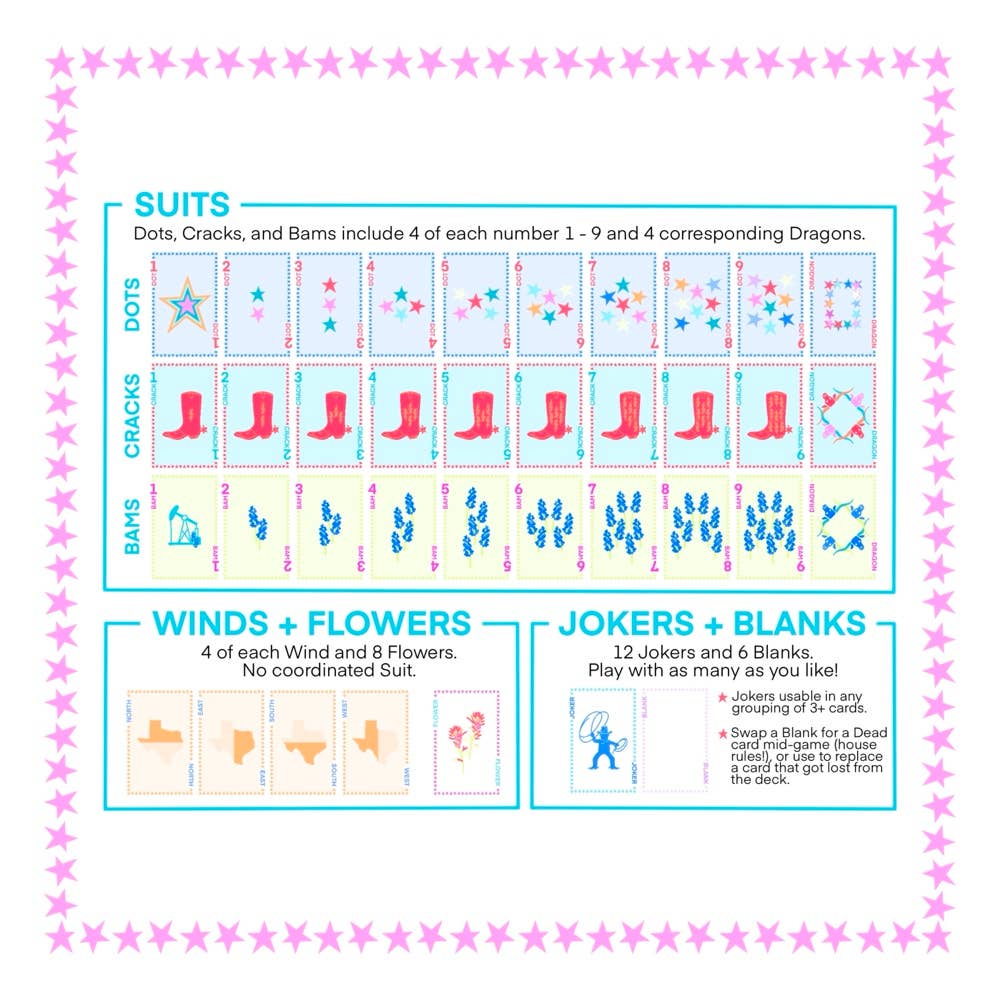 Play Away Cards - Wholesale Playing Cards - Play Away Mahjong - Texas Playing Card Deck4