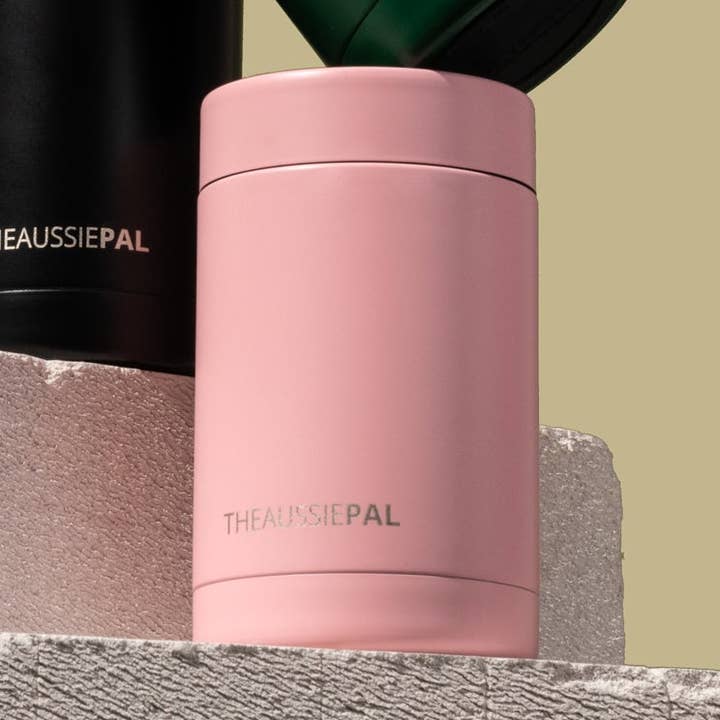 Insulated Stubby Holder Pink for wholesale by The Aussie Pal