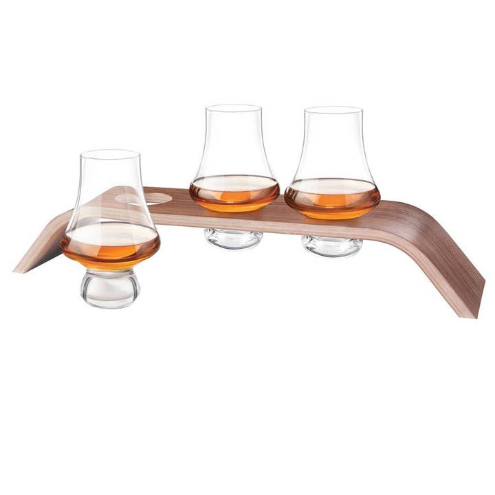 Original Products UK/EU - Wholesale Cocktail/Liquor Glass - Final Touch 4 Piece Whisky Flight Tasting Set1