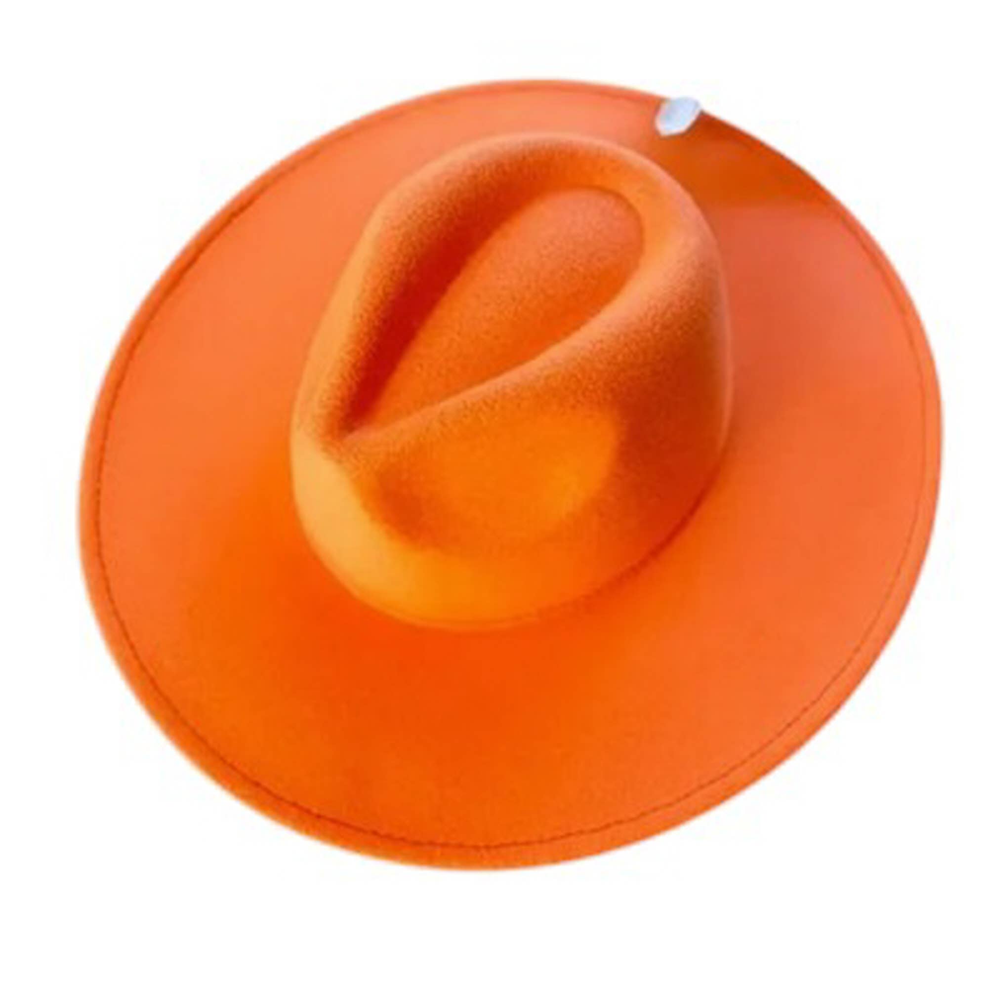 Portia Hat - Venta al por mayor Sombrero fedora - Unisex - Sombrero Clásico de Fieltro de Ala Ancha Disponible en 25 Colores!!23