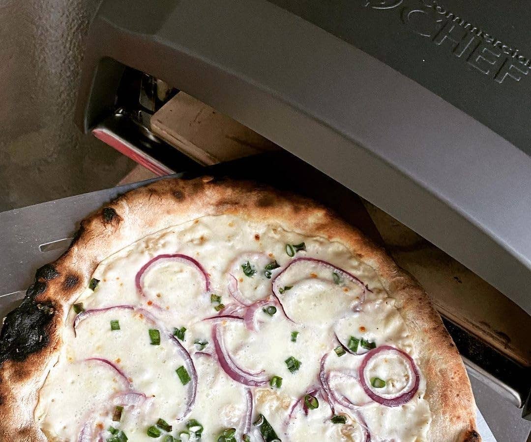 Primo Brands Group - Wholesale Outdoor Grill Tools - Commercial Chef Pizza Oven Outdoor - Gas Pizza Oven Propane - Portable Pizza Ovens for Outside - Stone Brick Pizza Maker Oven Grill - with Pizza Oven Door, Peel, Pizza Stone, Cutter, and Carry Cover6