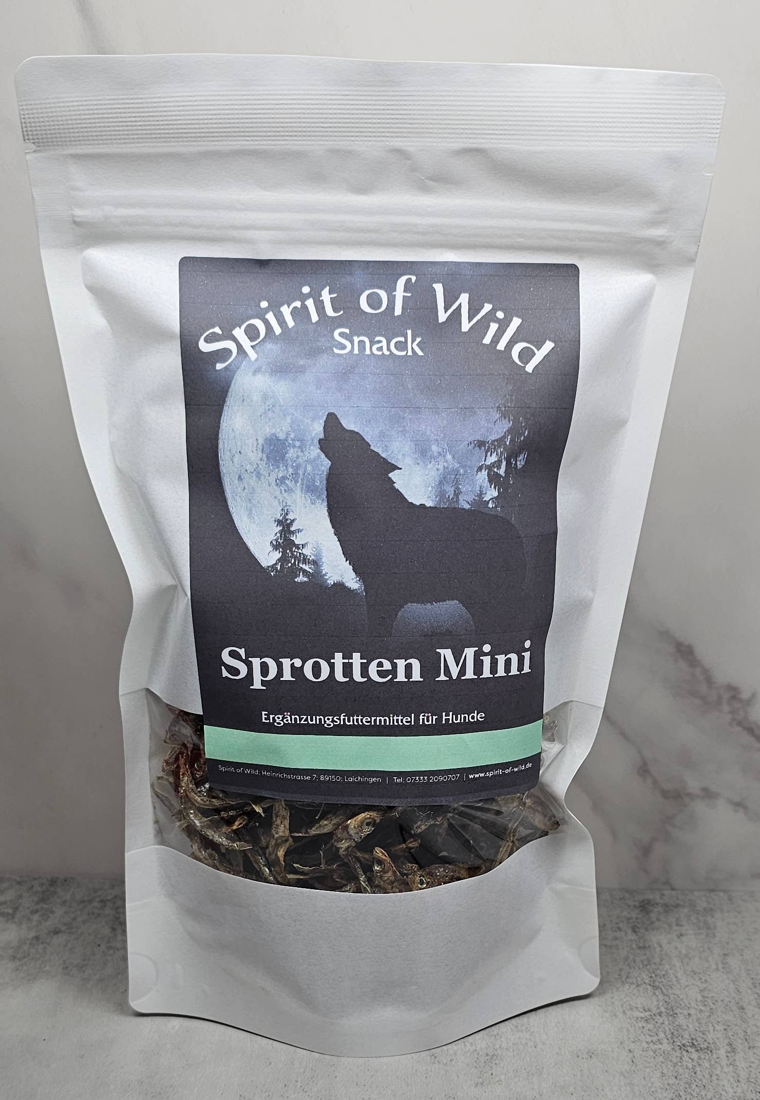 Spirit of Wild - Wholesale Pet Treats - Dog - Spirit of Wild Snack Sprotten Mini 0