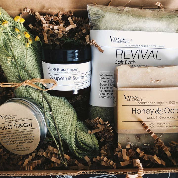 Birthday Hugs Gift for wholesale by Voss Botanicals, LLC