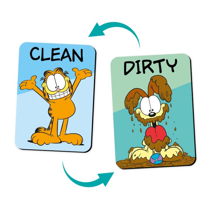 Garfield Dishwasher Magnet for wholesale by AQUARIUS, GAMAGO, ICUP, & ROCK SAWS by NMR Brands