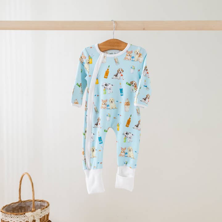 Nola Tawk - Wholesale Sleepwear Set - Kids - Dog Days of Summer Organic Cotton Pajamas