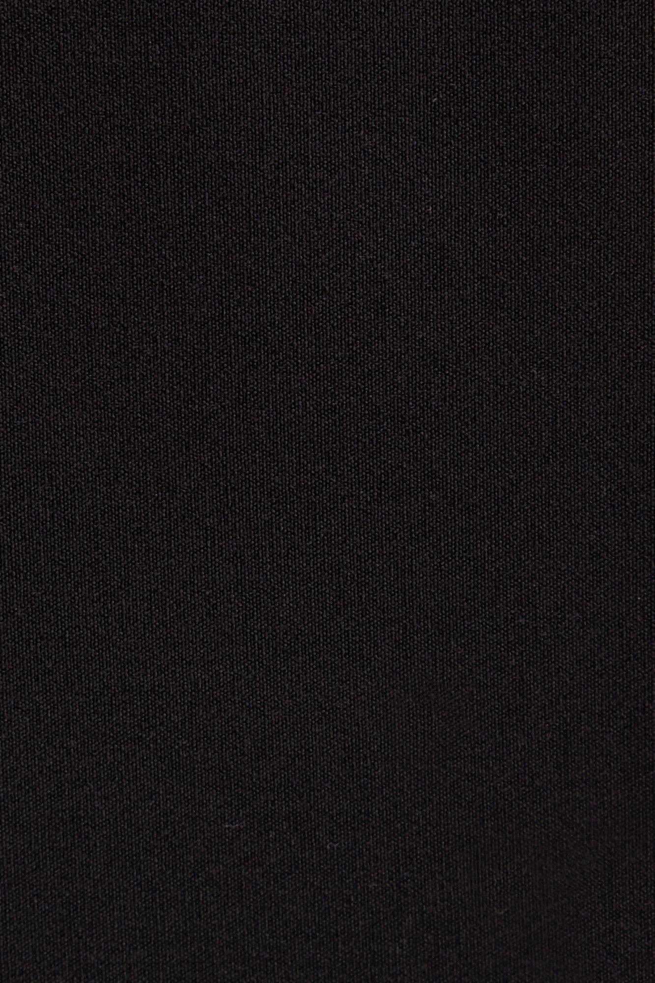 Svart Svarta vida byxor i crepe med vit sida rand för wholesale på Faire4