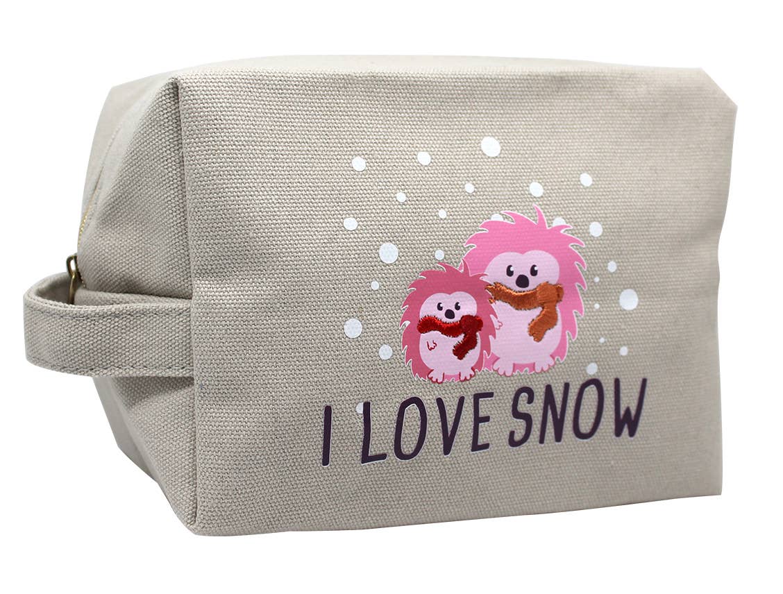 FRENCH TENDANCE – Bolsa de higiene pessoal - Unissexo por atacado – Necessaire Infantil - Modelo HERISSON0