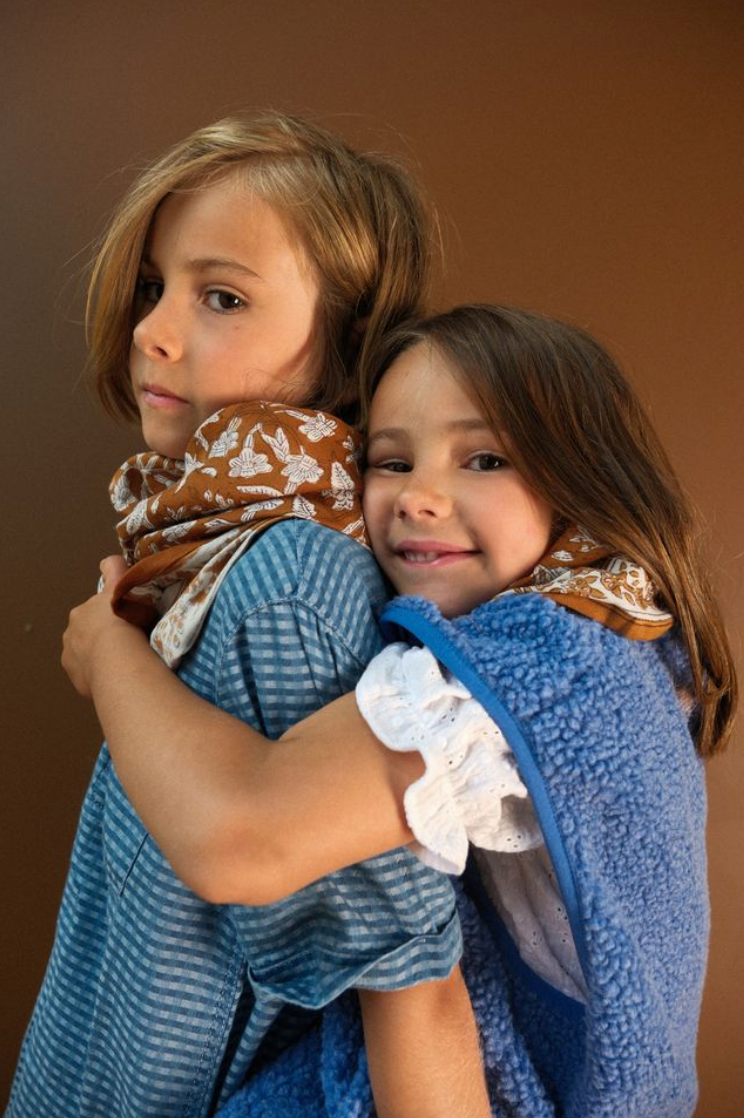 SO FAMILY - Wholesale Scarf - Kids - Calcutta Caramel Kids Scarf1