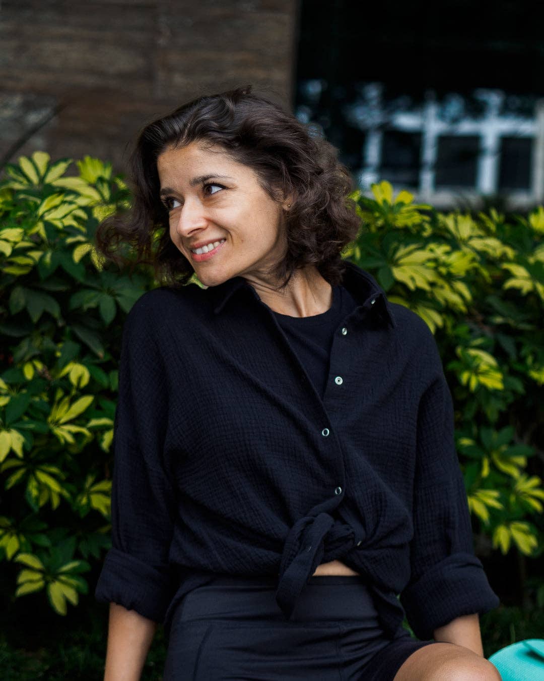 hutch&putch - Wholesale Blouse - Women's - Oversized Muslin Blouse "Maja"7