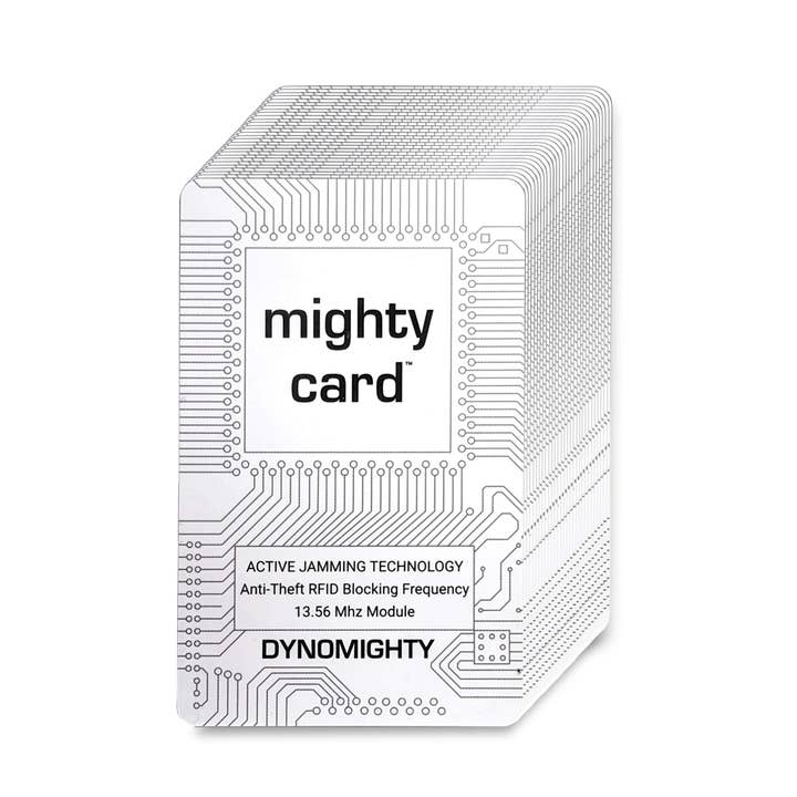 30 unités - (unités de réapprovisionnement) Carte puissante bloquant la RFID pour la vente par Mighty Wallet
