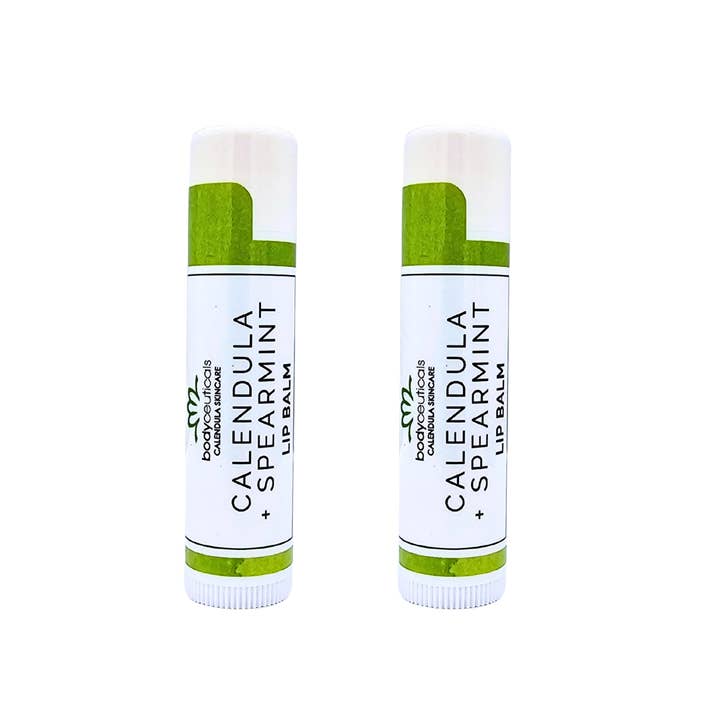 Organic Spearmint Lip Balm - 2 Pack for wholesale by Bodyceuticals