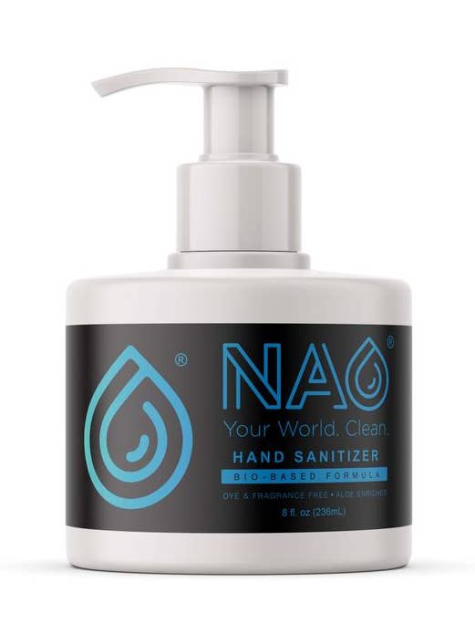 8 Oz Gel Hand Sanitizer - Unscented for wholesale by N A O