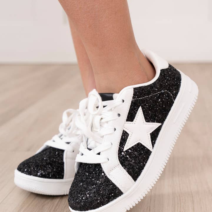 Marie Nicole Clothing - Wholesale Lifestyle Sneakers - Kids - Girls' Sparkle Star Sneaker5