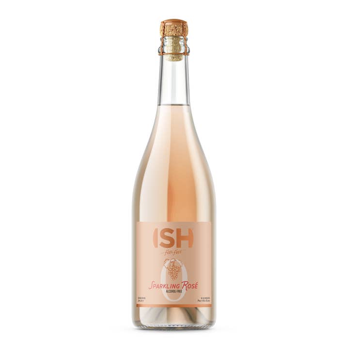Alkoholfreier Sekt Rosé, 750 ml für den Großhandel von ISH ApS