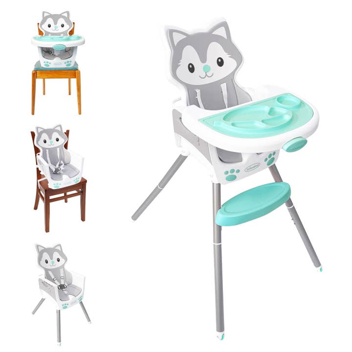 Grow-With-Me 4-in-1 Convertible High Chair - Husky for wholesale by Infantino