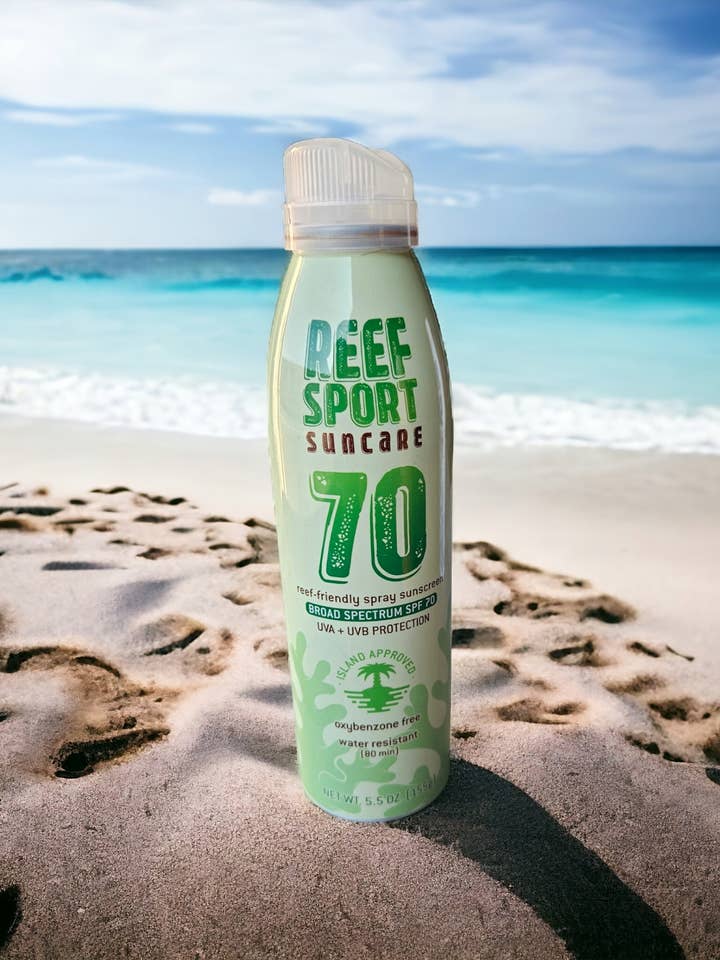 REEF SPRAY SPF 70 - 6oz for wholesale by Reef Sport Suncare