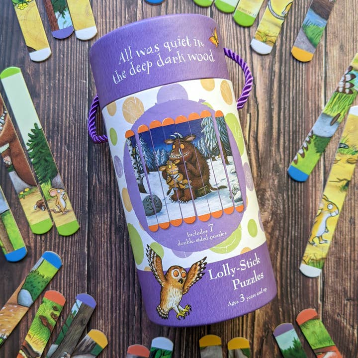 Robert Frederick Ltd – wholesale Puzzle – Child – The Gruffalo Lolly Stick Puzzle - Create 5 Double Sided Lolly Stick Scenes3