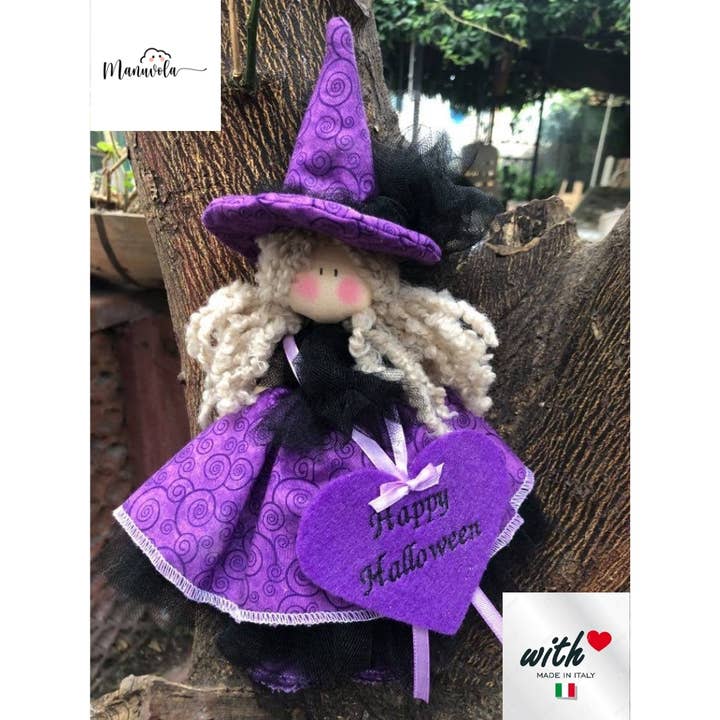 Muñeca Pequeña Bruja de Halloween para venta al por mayor de Ma nuvola