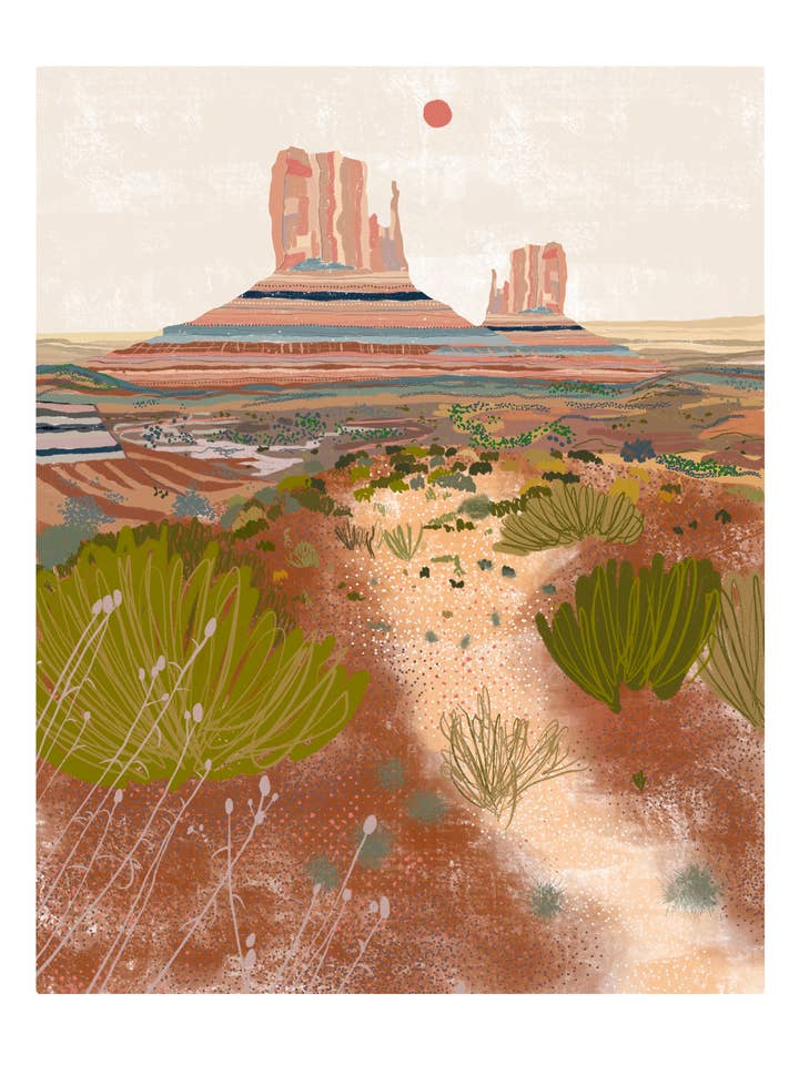 Monument Valley for engroshandel hos Walker Noble Studios