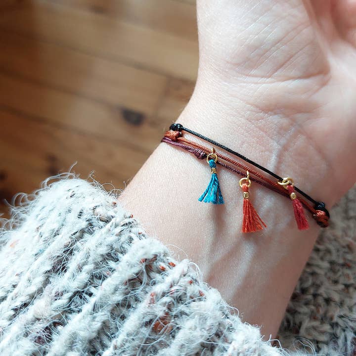 Filteplait - Wholesale Woven/Braided Bracelet - Minimalist bracelet - gold1