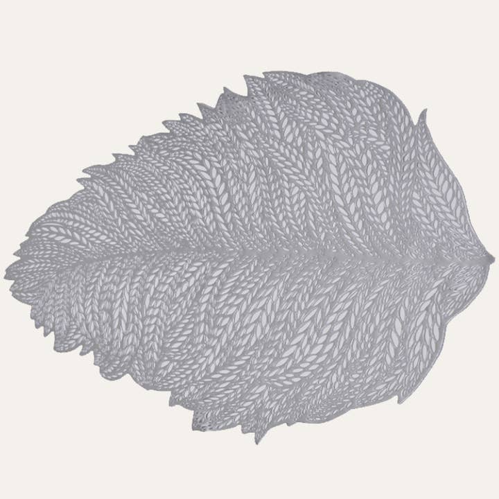 Leaf Cut Out Vinyl Placemats - Set of 6 for wholesale by Decozen