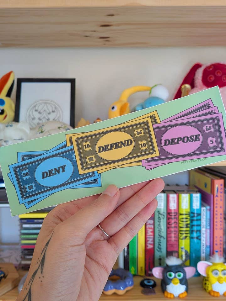 Verweigern Verteidigen Absetzen Aufkleber für den Großhandel von Petty Party