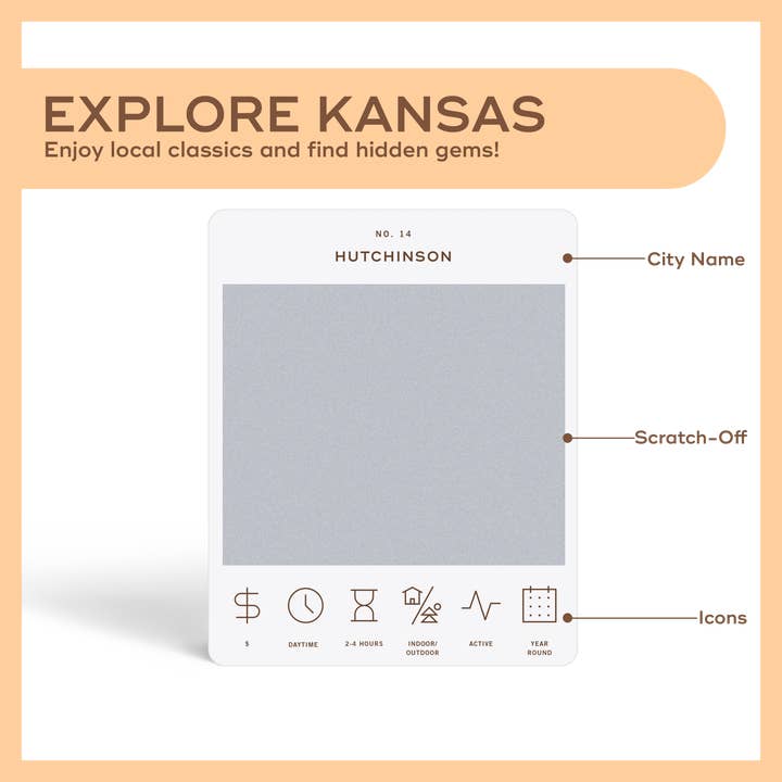 Reach International Outfitters - Wholesale Card Game - Kansas Adventure Bucket List6