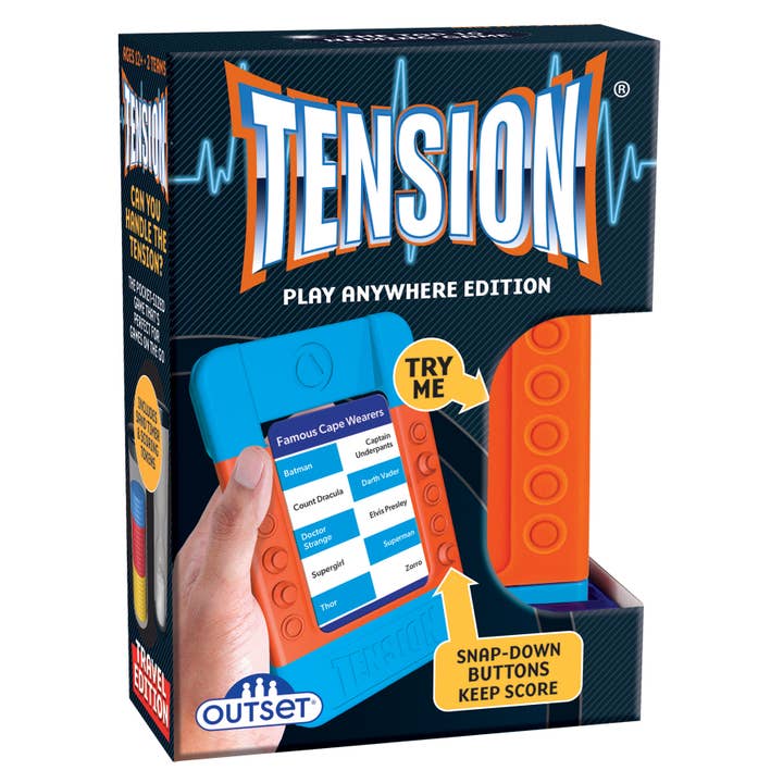 Outset Games and Cobble Hill Puzzles - Wholesale Card Game - 🎉 Tension: Travel Edition – The Fast-Paced Naming Game! 🚗
