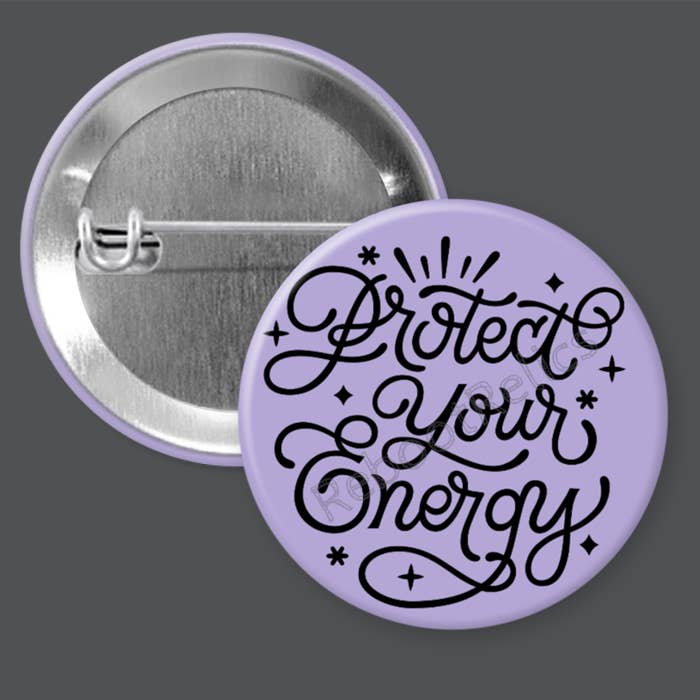 Protect Your Energy - 1.5" or 2.25", Pin or Magnet for wholesale by RebootRelics