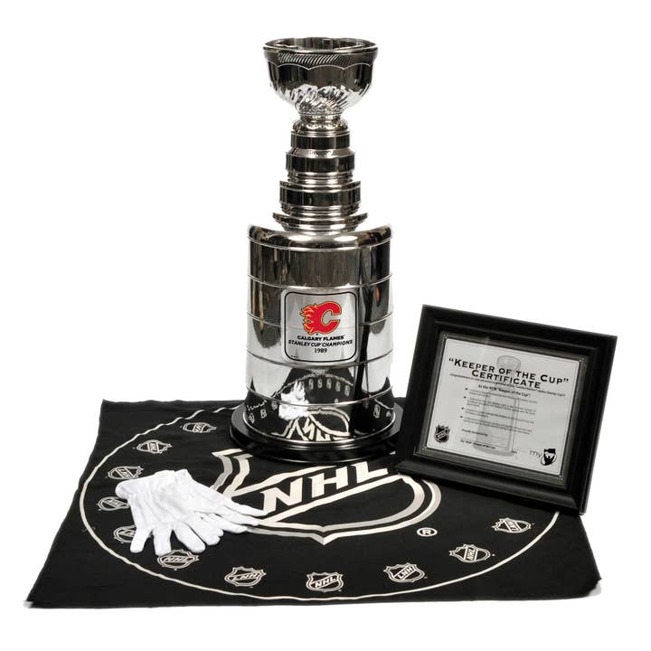 NHL Calgary Flames 1989 Replica Stanley Cup for wholesale by UPI Marketing