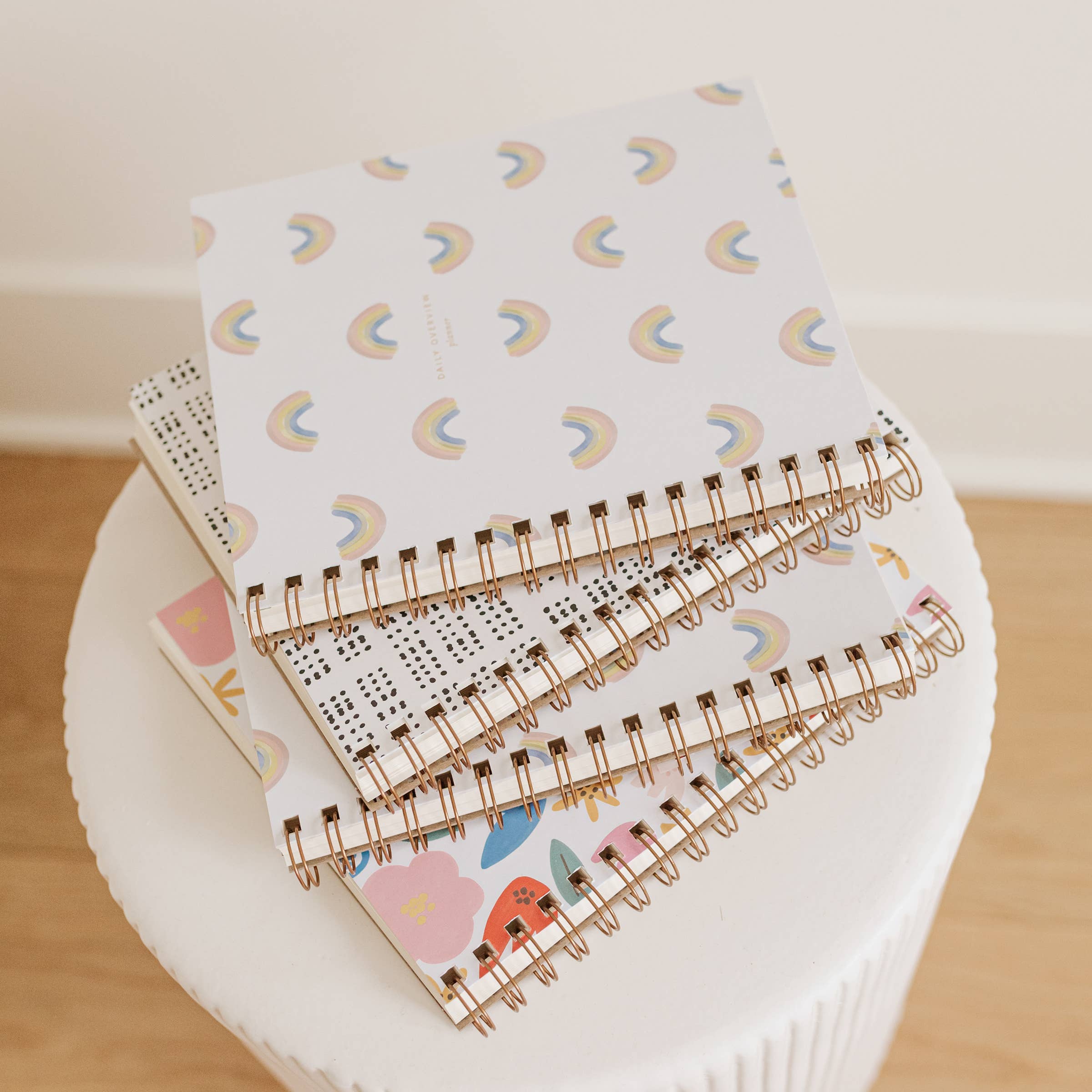 Ramona & Ruth - Wholesale Planner - Daily Overview Planner in Rainbow // Undated Desk Agenda3