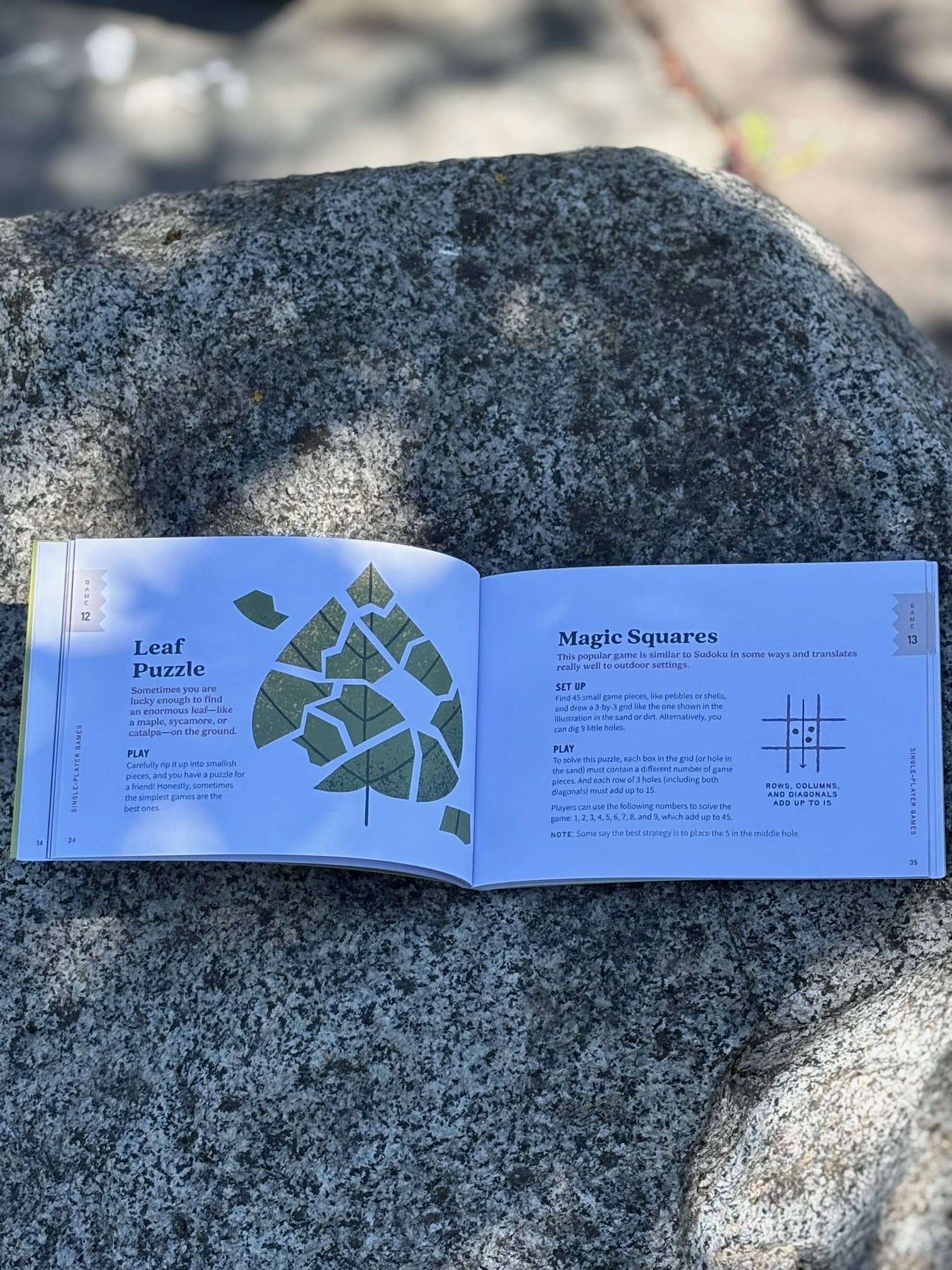 Mountaineers Books – Großhandel Fantasy-Roman – Spiele mit Stöcken, Steinen und Kiefernzapfen für die Natur3