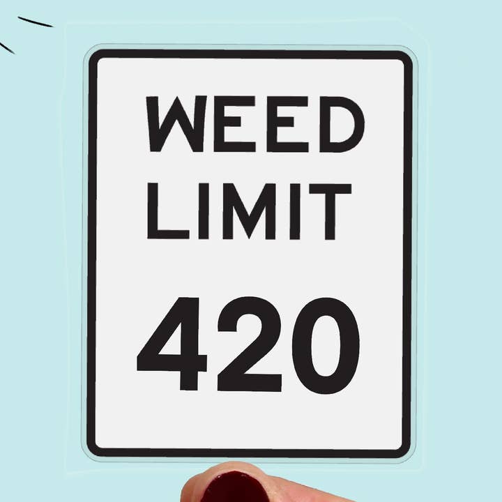 Songbird Artistry - Wholesale Sticker - Waterproof Vinyl Weed Limit Sticker0