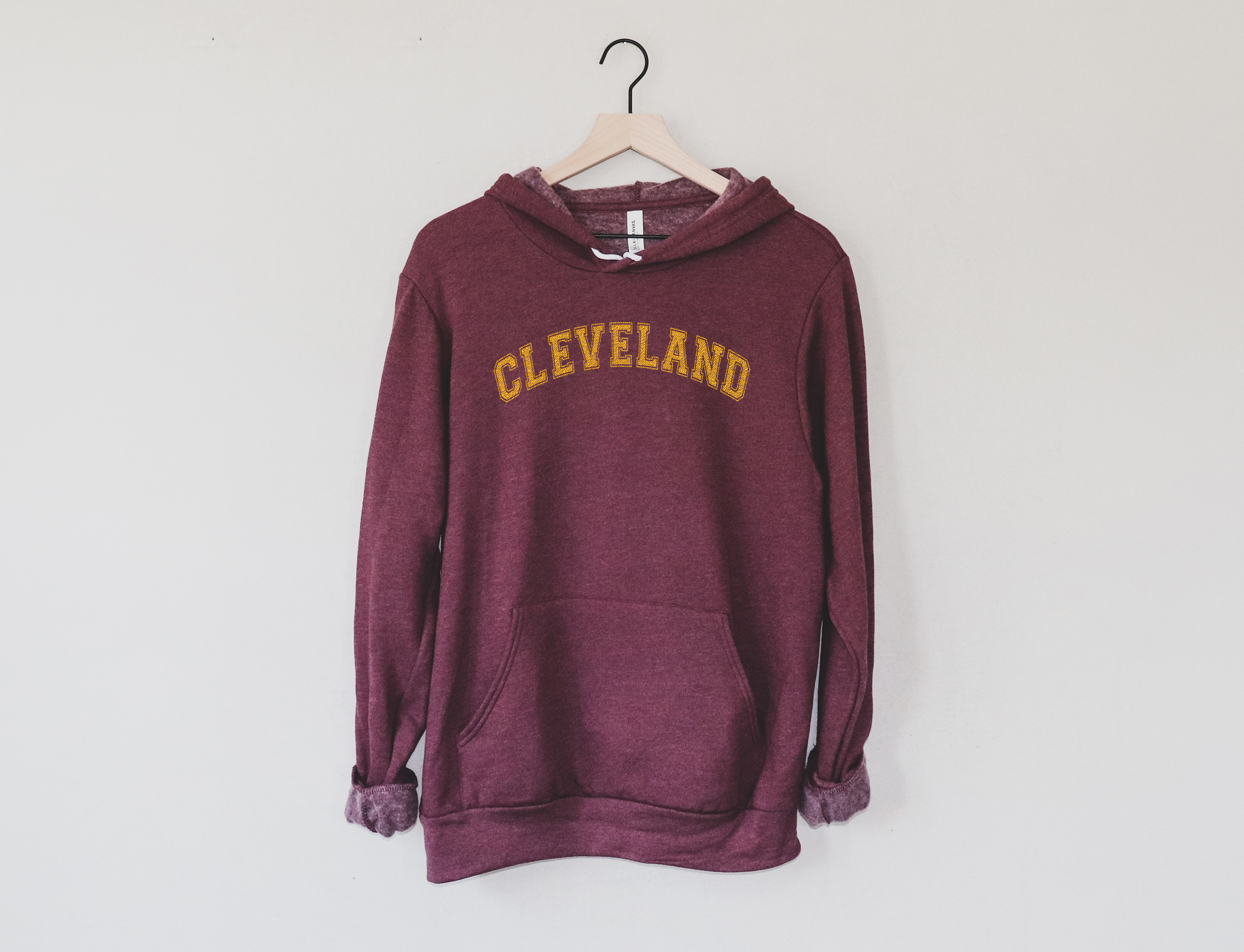 Mistakes on The Lake - Wholesale Hoodie - Unisex - Cleveland Vintage Jersey Hoodie3