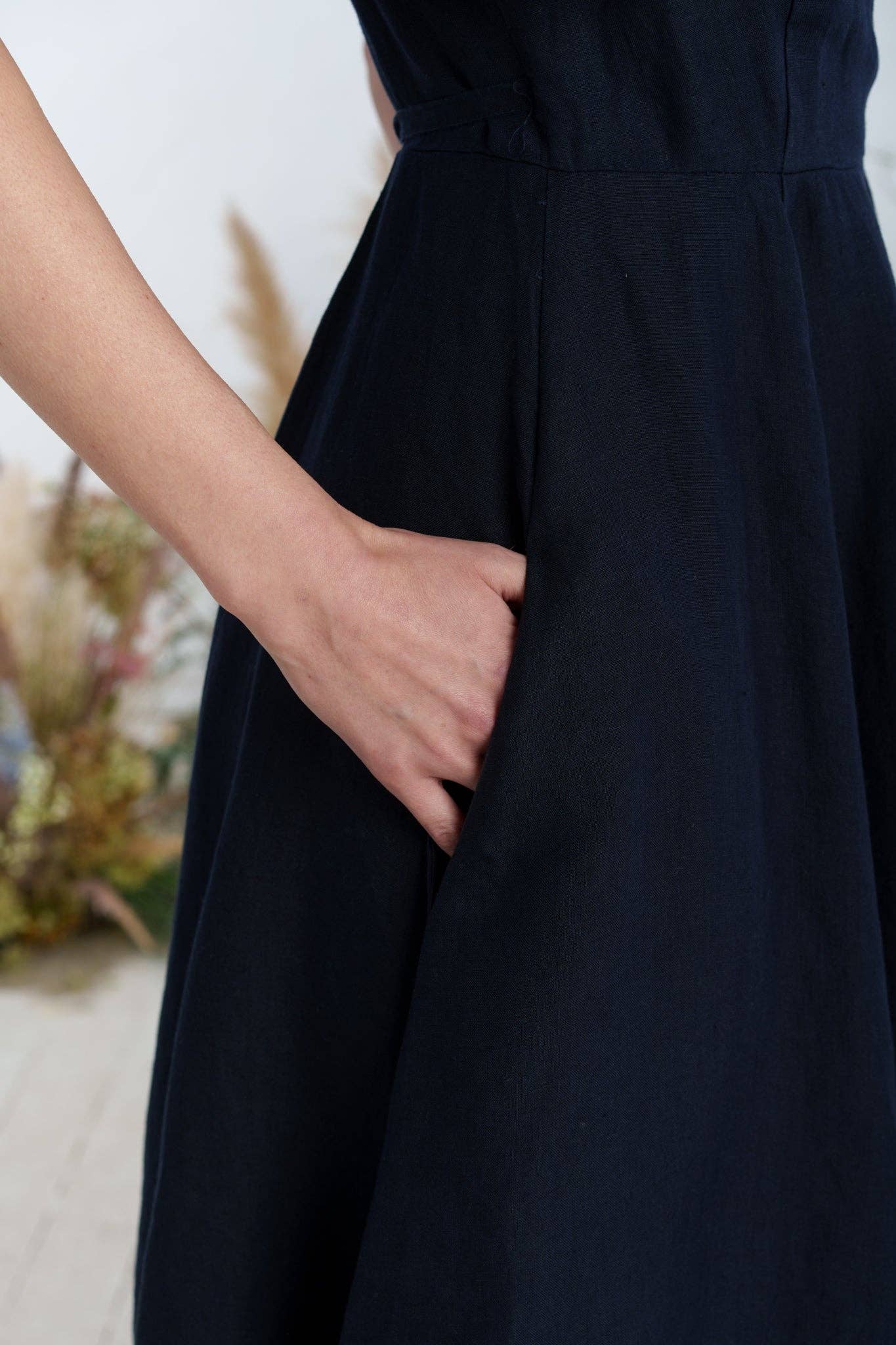 Son de Flor - Wholesale Jurk - Dames - Wikkeljurk met vlindermouwen45