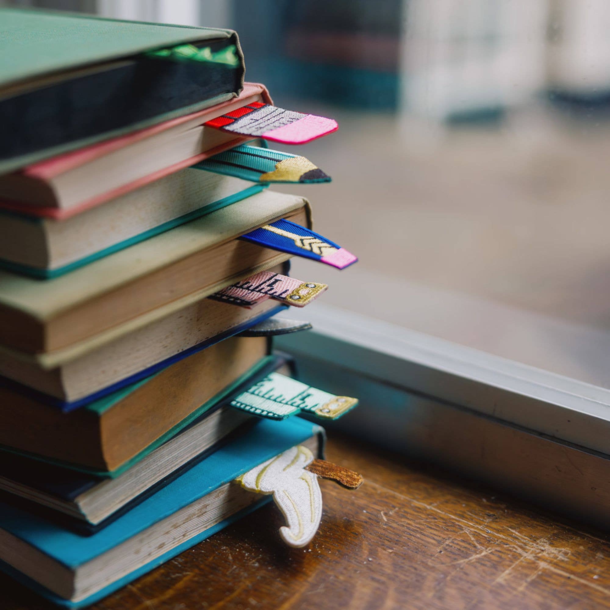 Petra Boase Ltd (US Duties Paid) – wholesale Bookmark – Ice Cream Cone Embroidered Fabric Bookmark 2