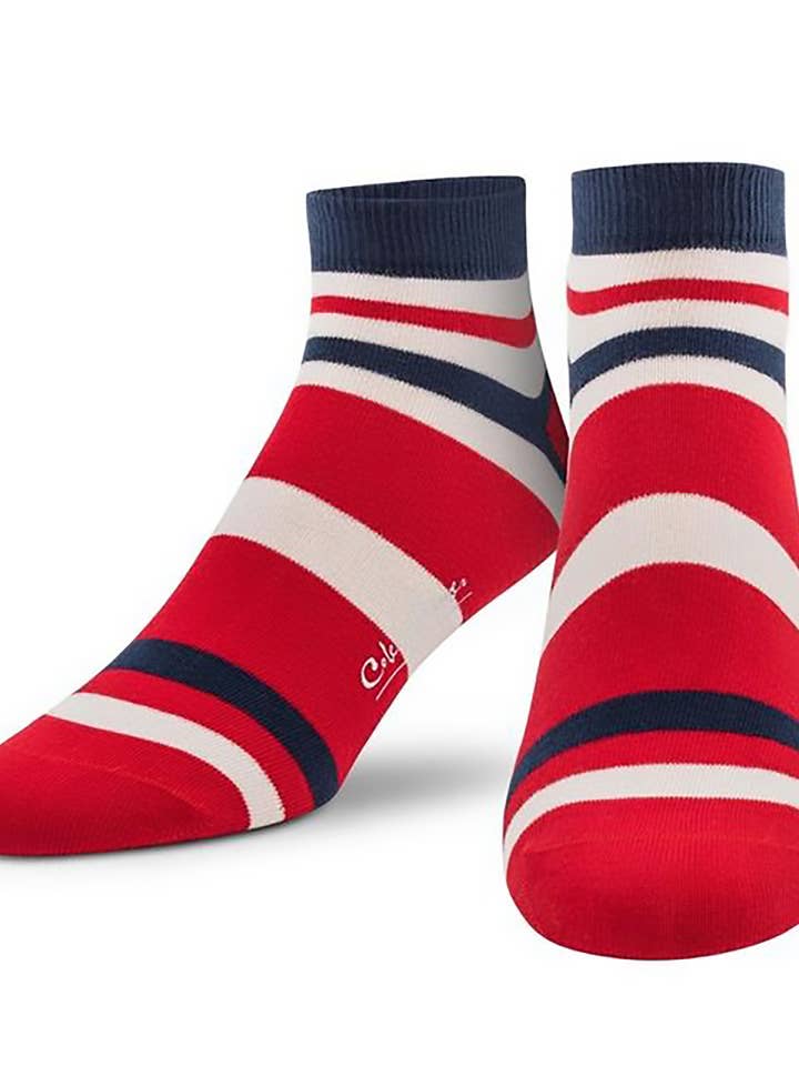 MERICA ANKLE Red (1111) for wholesale by Cole + Parker
