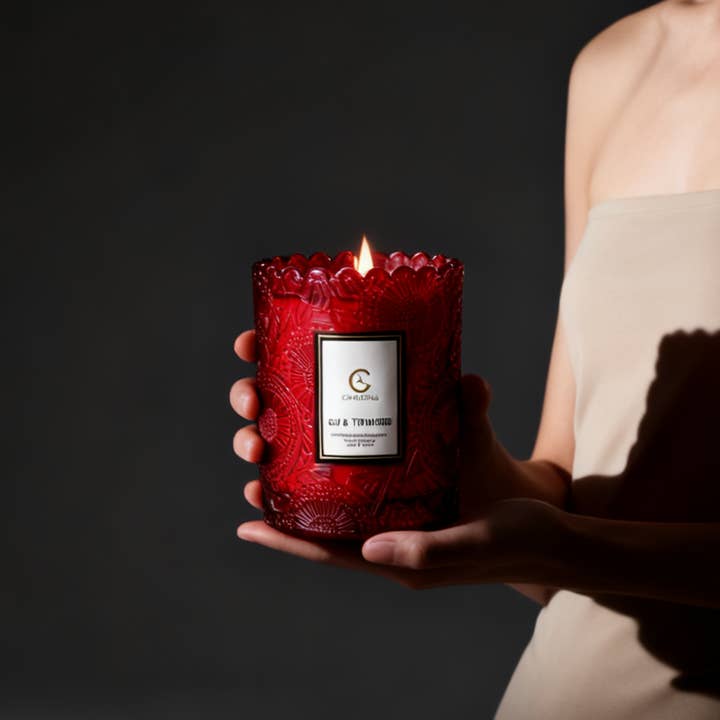 Vegas Candle - Wholesale Jar/Filled Candle - 7.2OZ Taroko Soy Candle – Goji Berry & Mango Fusion2