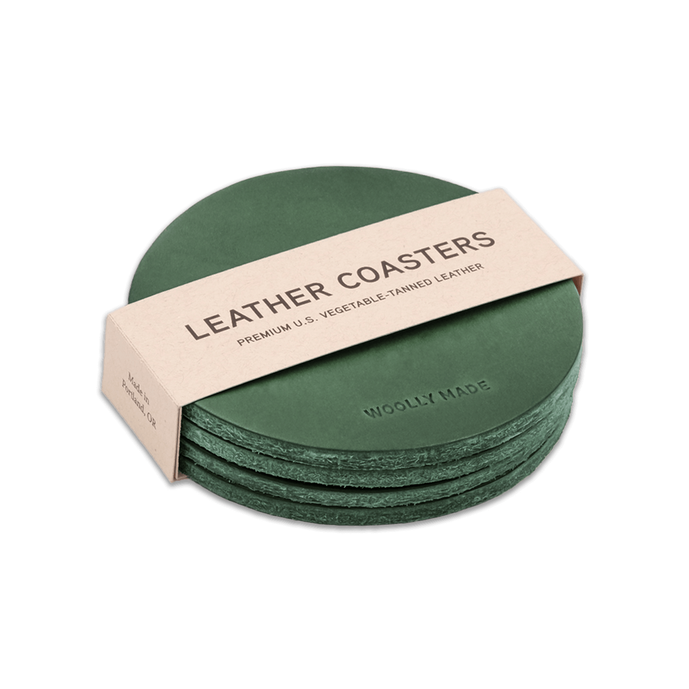 Woolly Made - Wholesale Coasters - Leather Coasters15