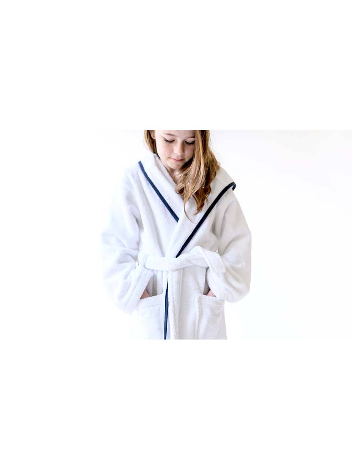 Turkish T - Wholesale Robe - Kids - Piped Terry Child's Bathrobe