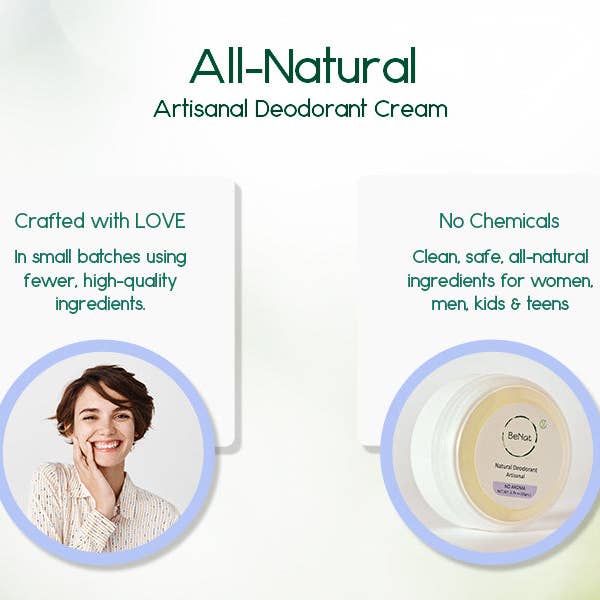 VIAI Beauty - Wholesale Deodorant - Unisex - BENAT Vegan Deodorant Cream4