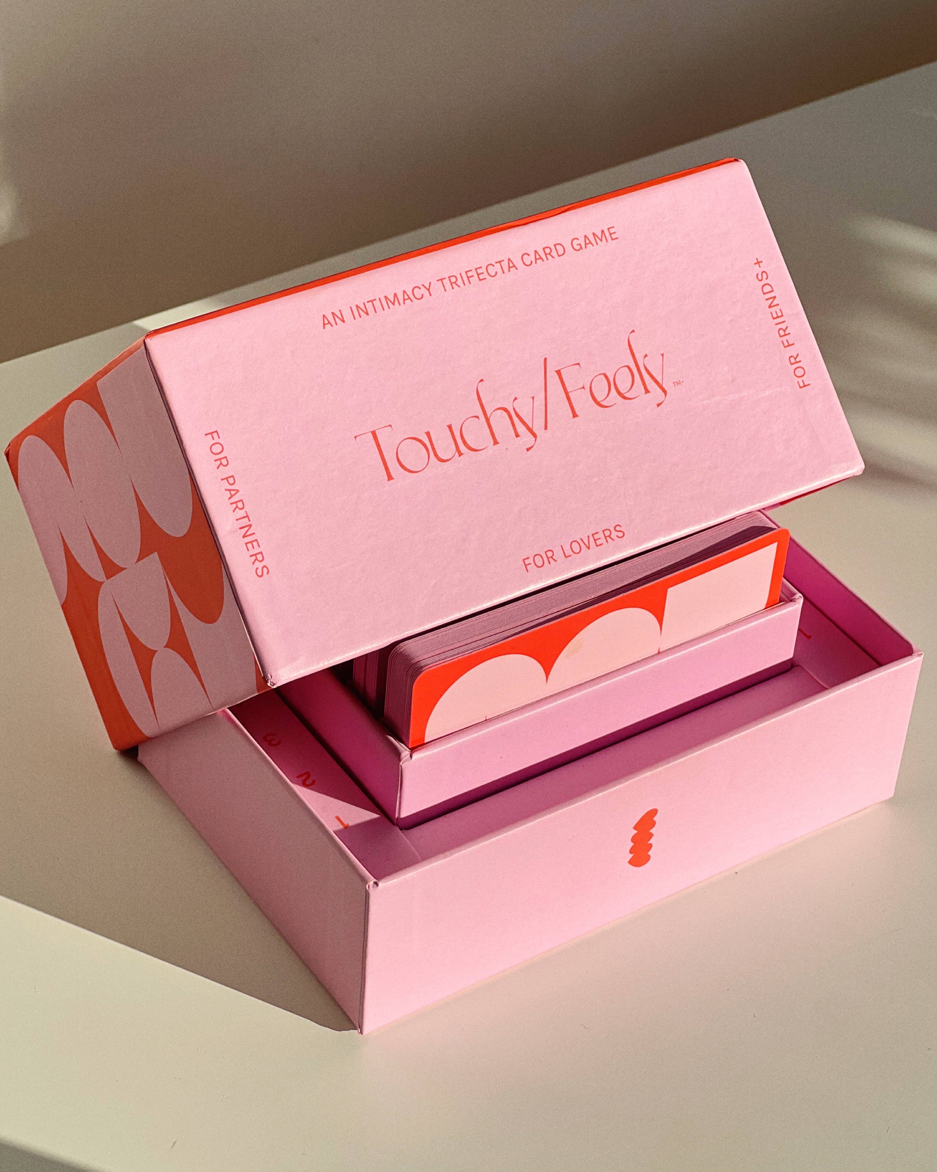 GOOSHY CANDY LLC – Engroshandel Kortspil – Samtalekort | TOUCHY/FEELY intimitetsspil15