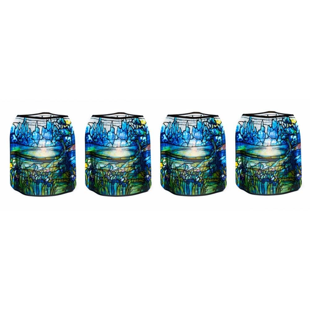 Modgy - Wholesale Lantern - Luminary - Louis C. Tiffany Iris Landscapes3