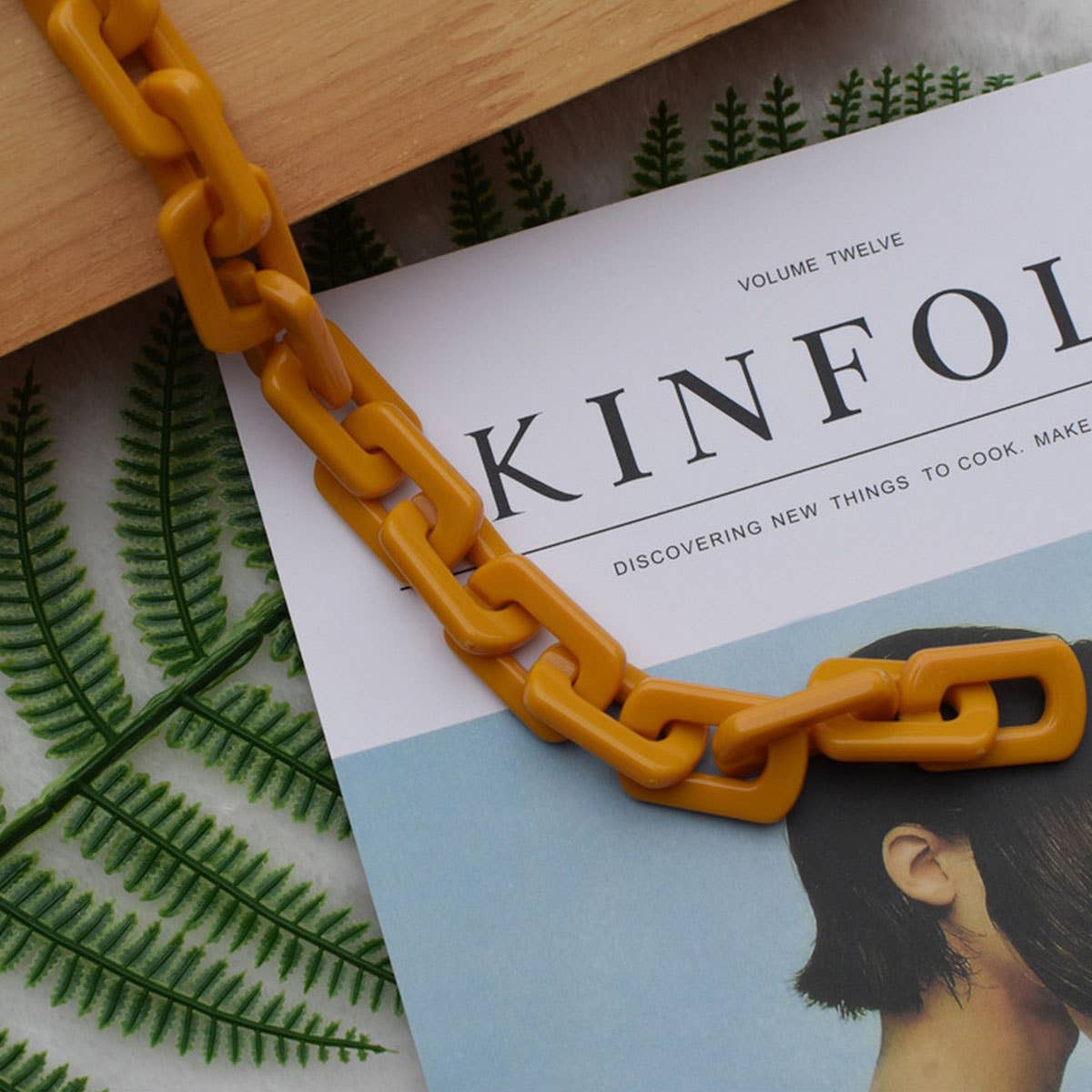 ACCITY - Wholesale Bag Strap - Women's - Acrylic Square Multi-Color Bag Chain,Bag Strap_CWMM50933